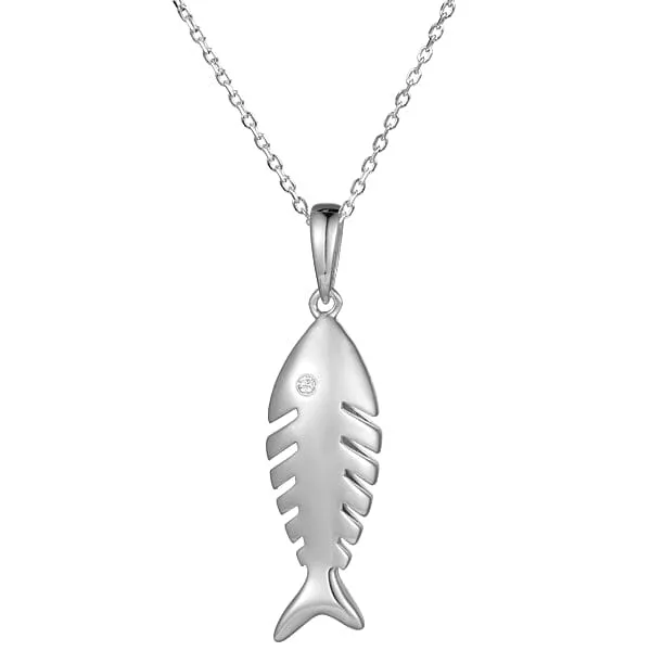 Mariner Fishbone Pendant