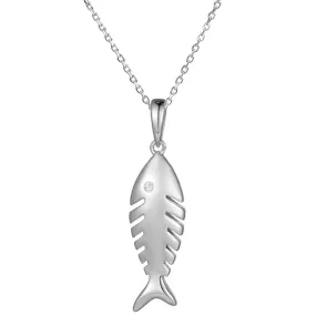 Mariner Fishbone Pendant