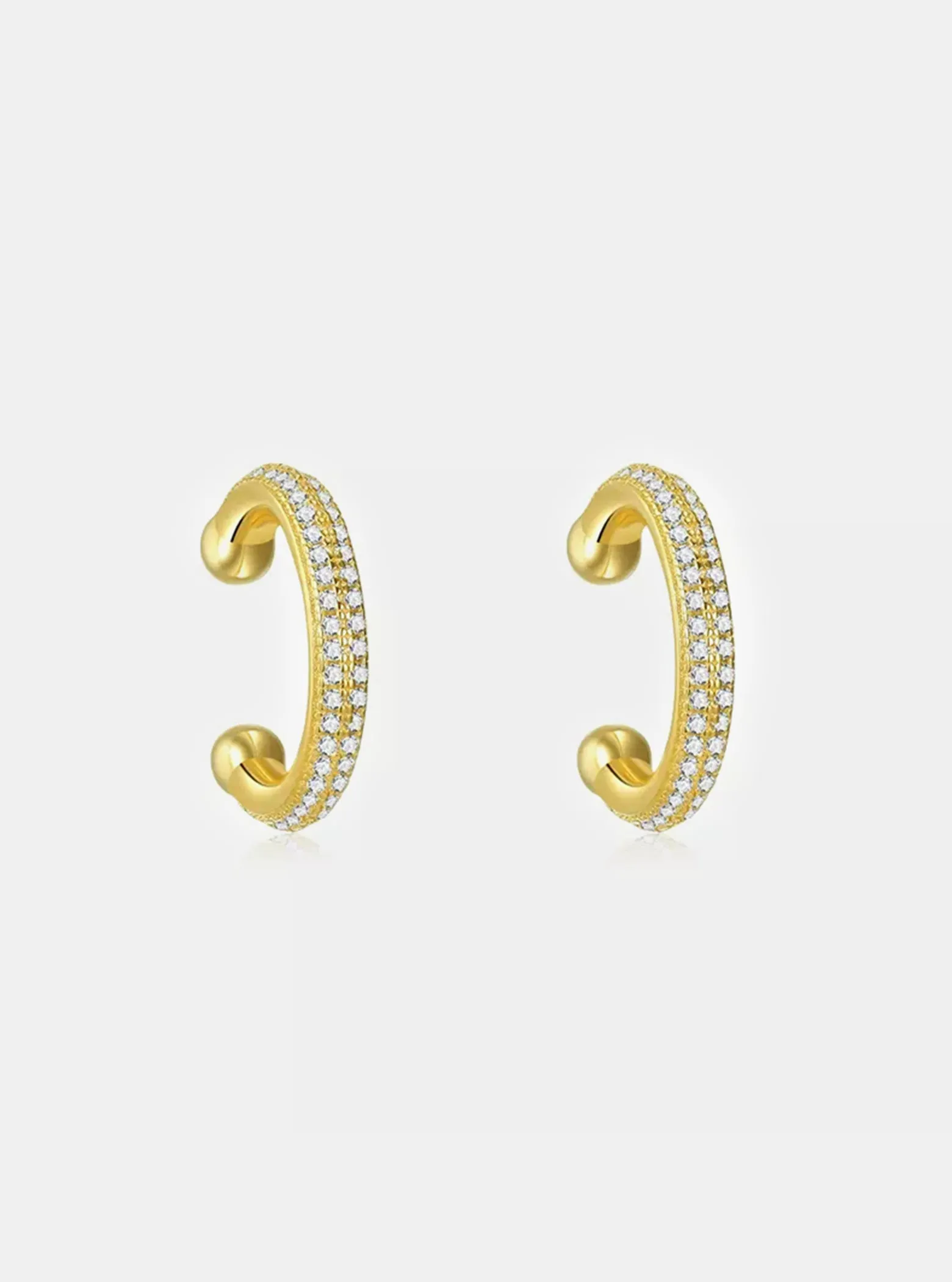 Micro Pave Ear Cuffs