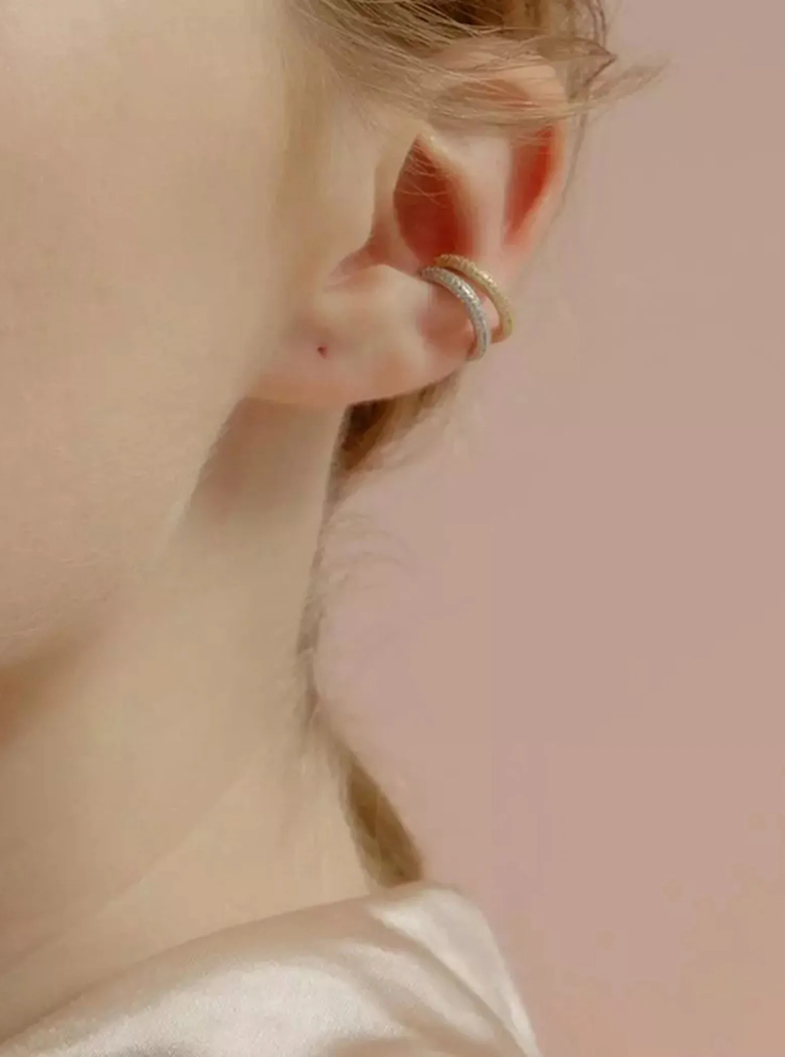 Micro Pave Ear Cuffs