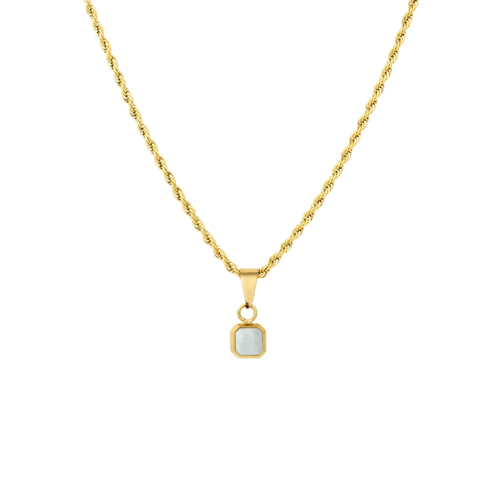 Mini Pearl Pendant - Gold