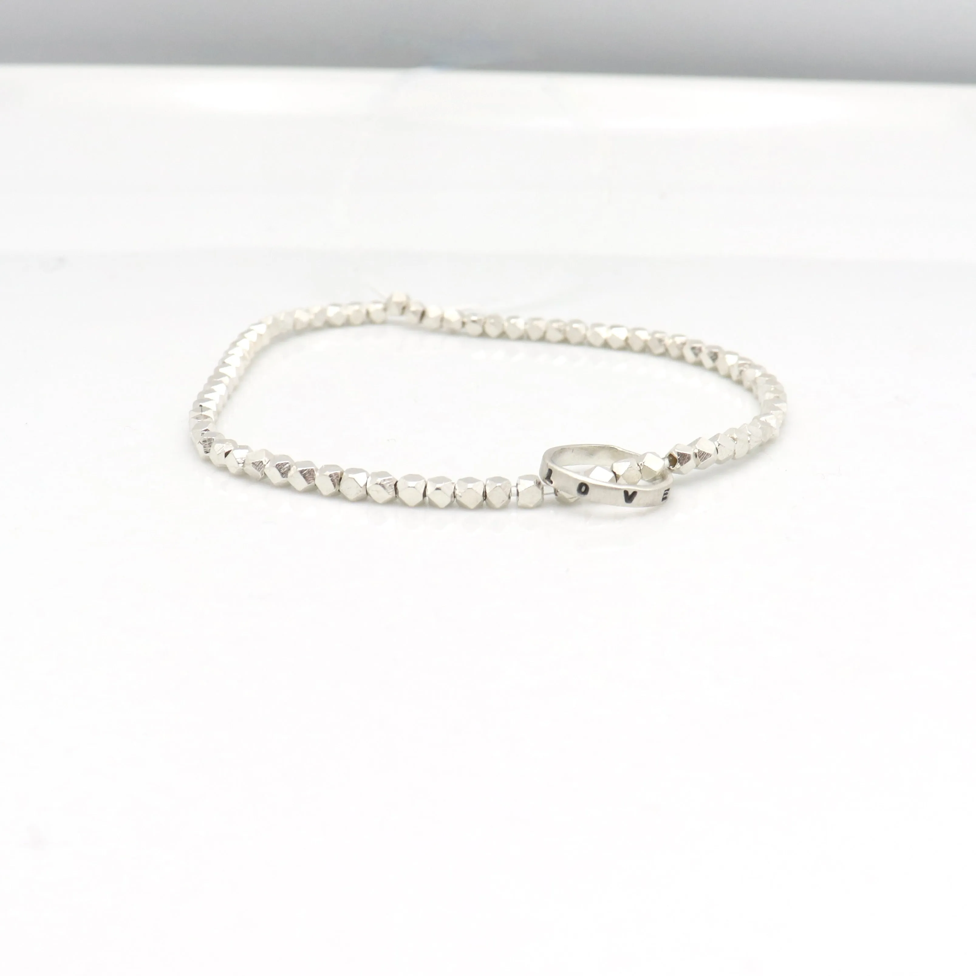 ONE Petite Silver Ring Bracelet