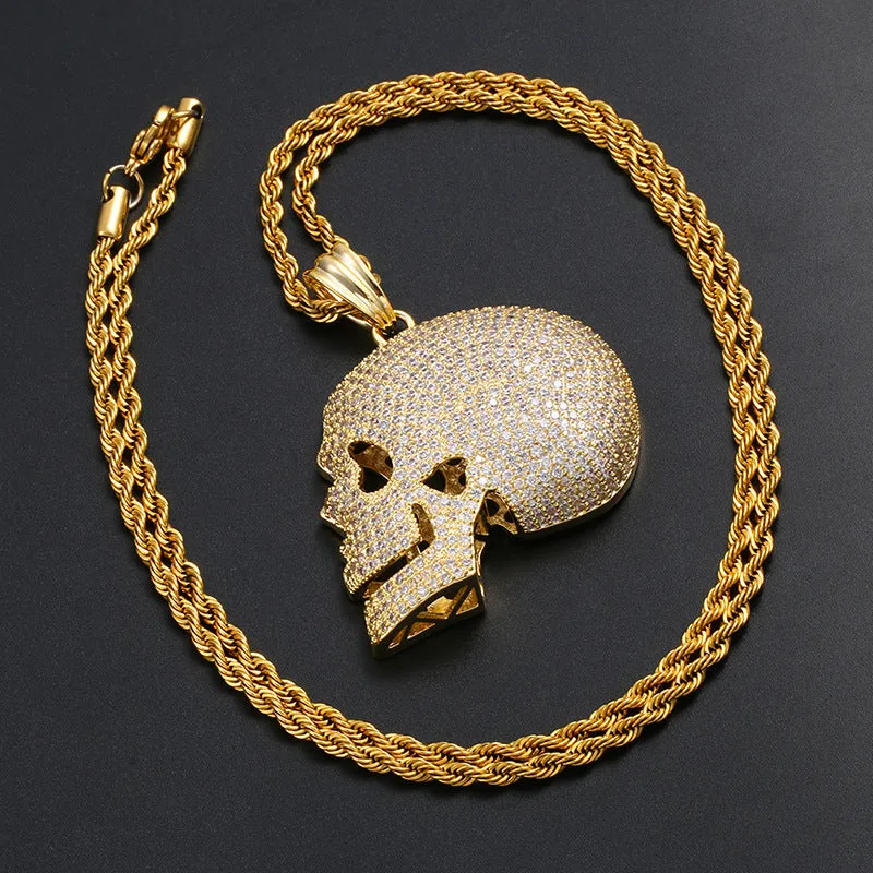 Oversize Skull Pendant