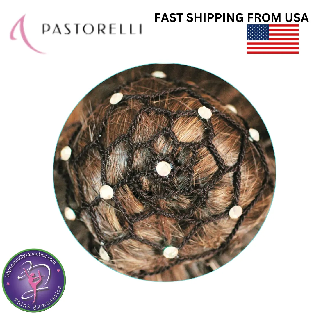 Pastorelli Net Black Hair with Rhinestones