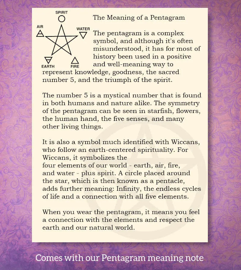 Pentagram of Brisingamen Pendant