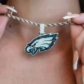 Premium Quality, Philadelphia Eagles Team Logo Pendant - Ideal for Sports Enthusiast