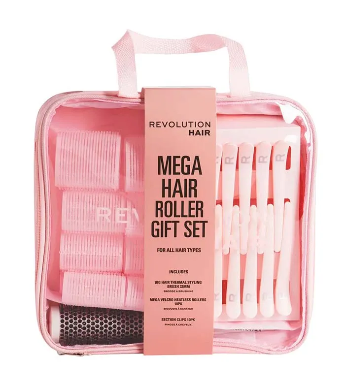 Revolution Hair - Set de regalo Mega Hair Roller - Todo tipo de cabello