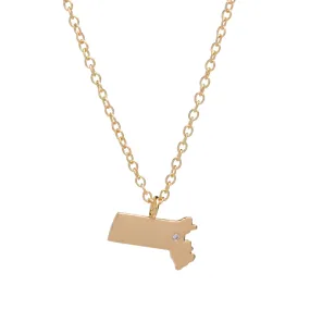 Roam Necklace - Massachusetts