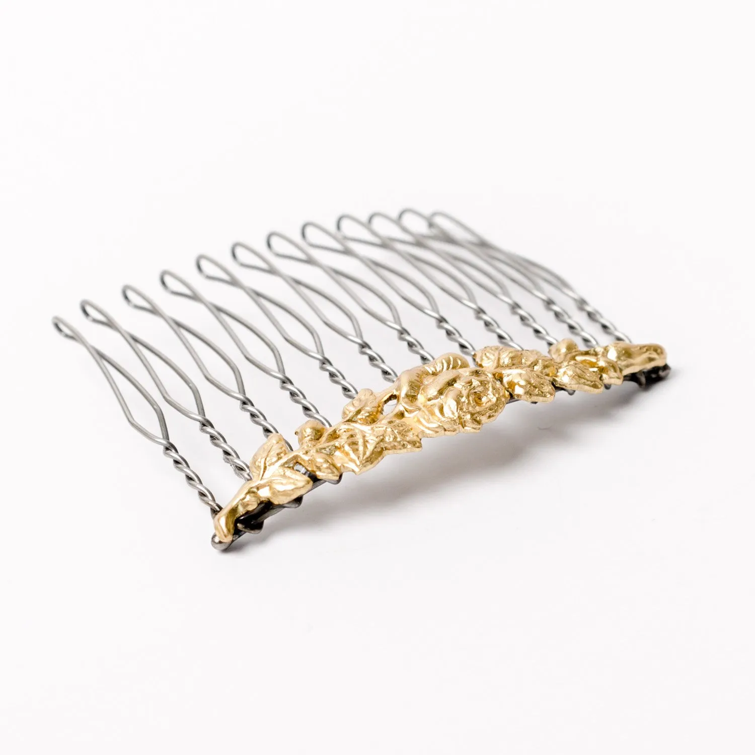 Rose Garden Hair Combs (2 sizes)