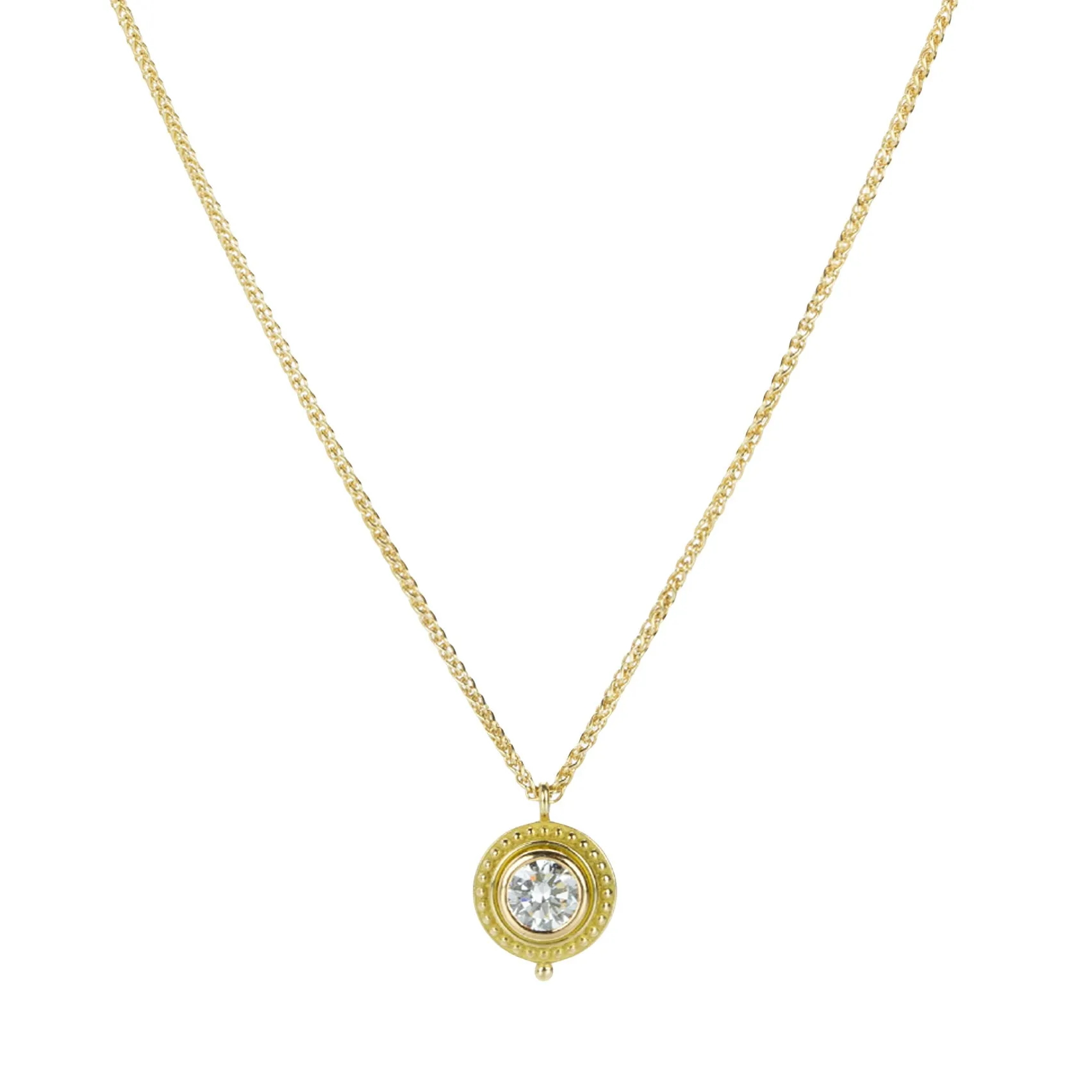 Round Diamond Darling Pendant