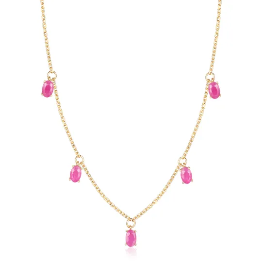 Ruby Layering Necklace