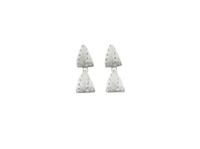 Sea urchin drop earrings