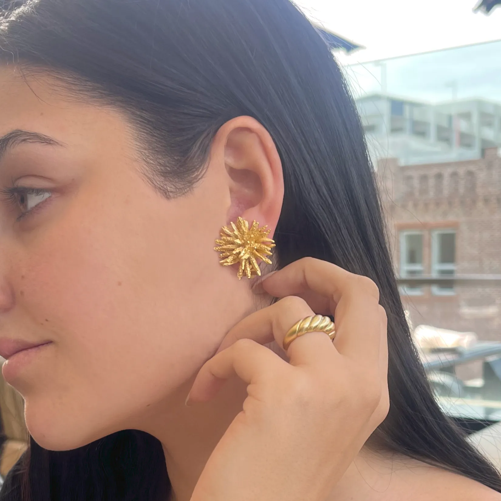 Starburst earrings