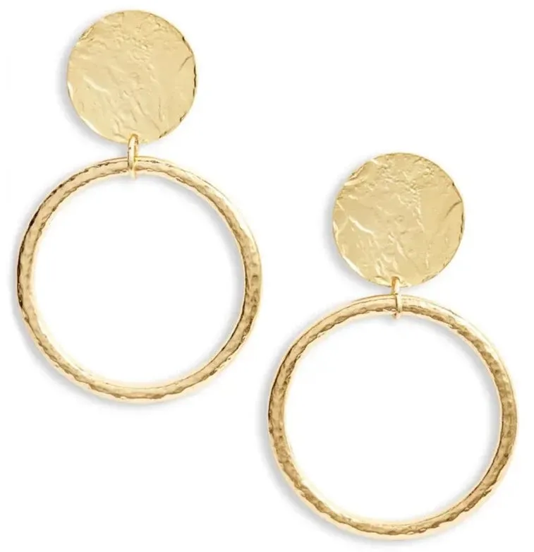 Statement pendant earring