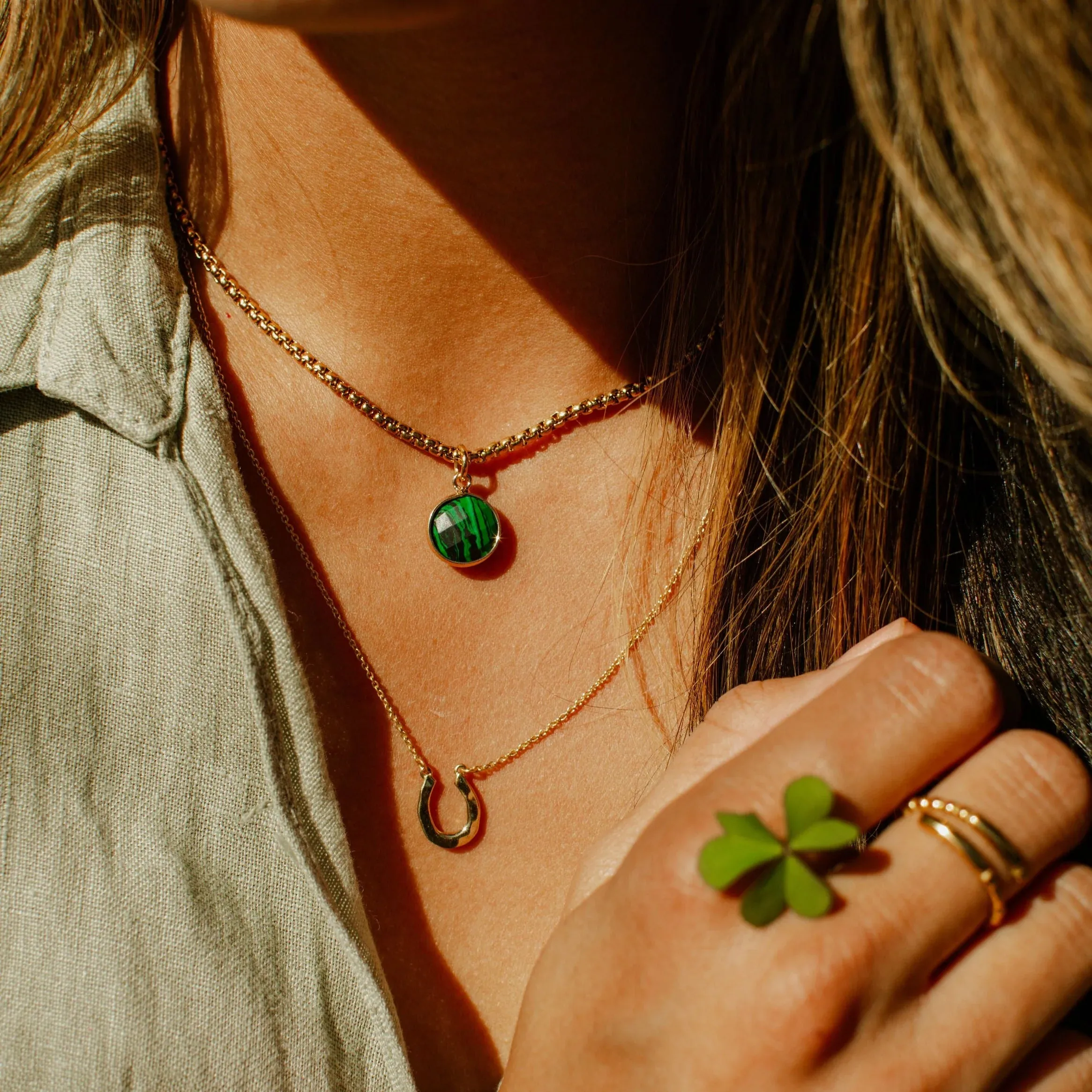 Stone Pendant Necklace