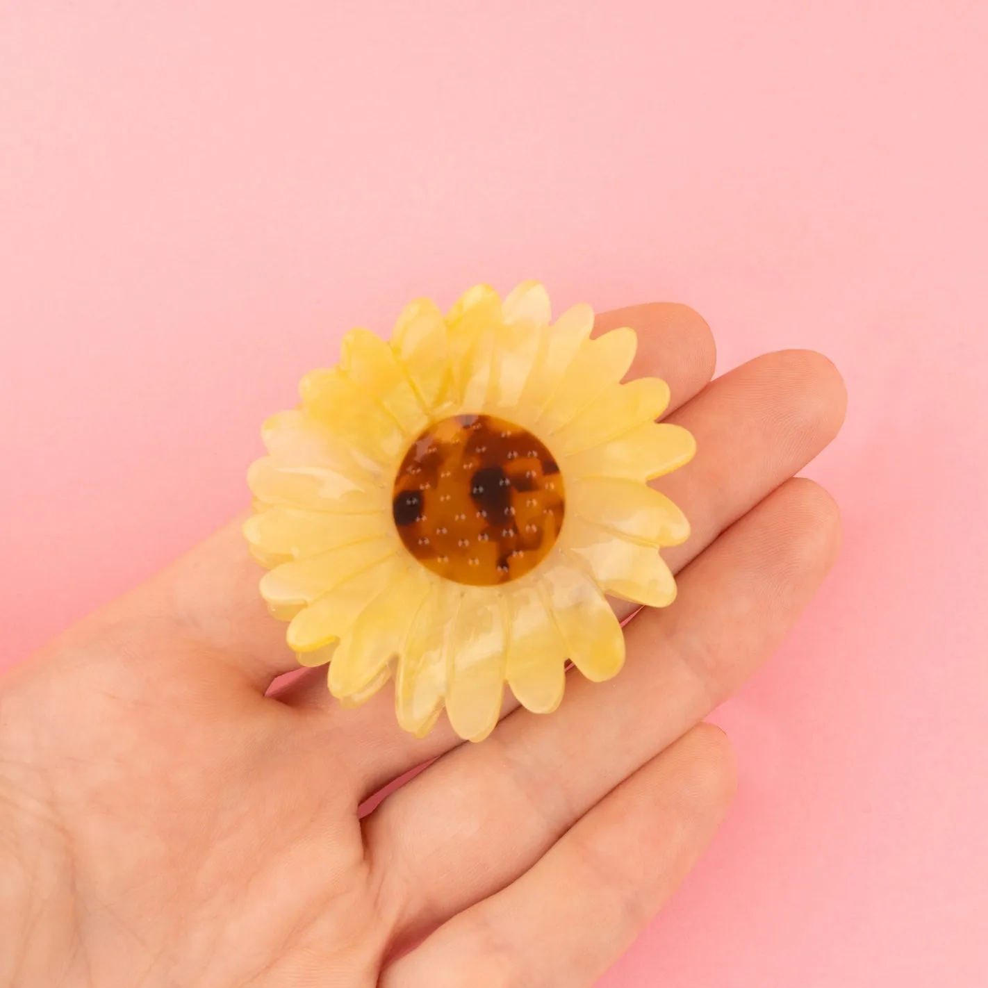 SUNFLOWER HAIR CLAW