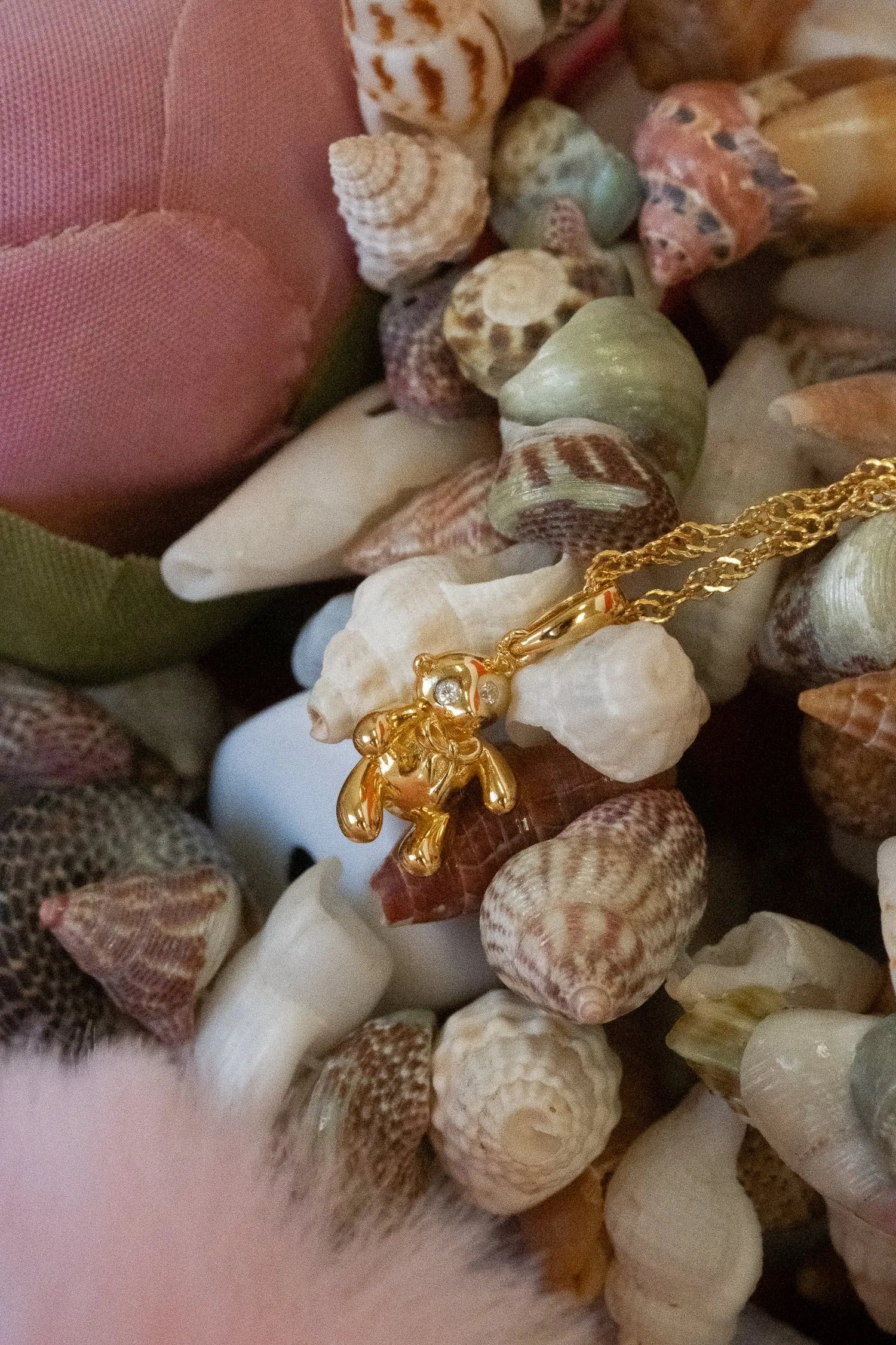 Teddy Pendant Necklace