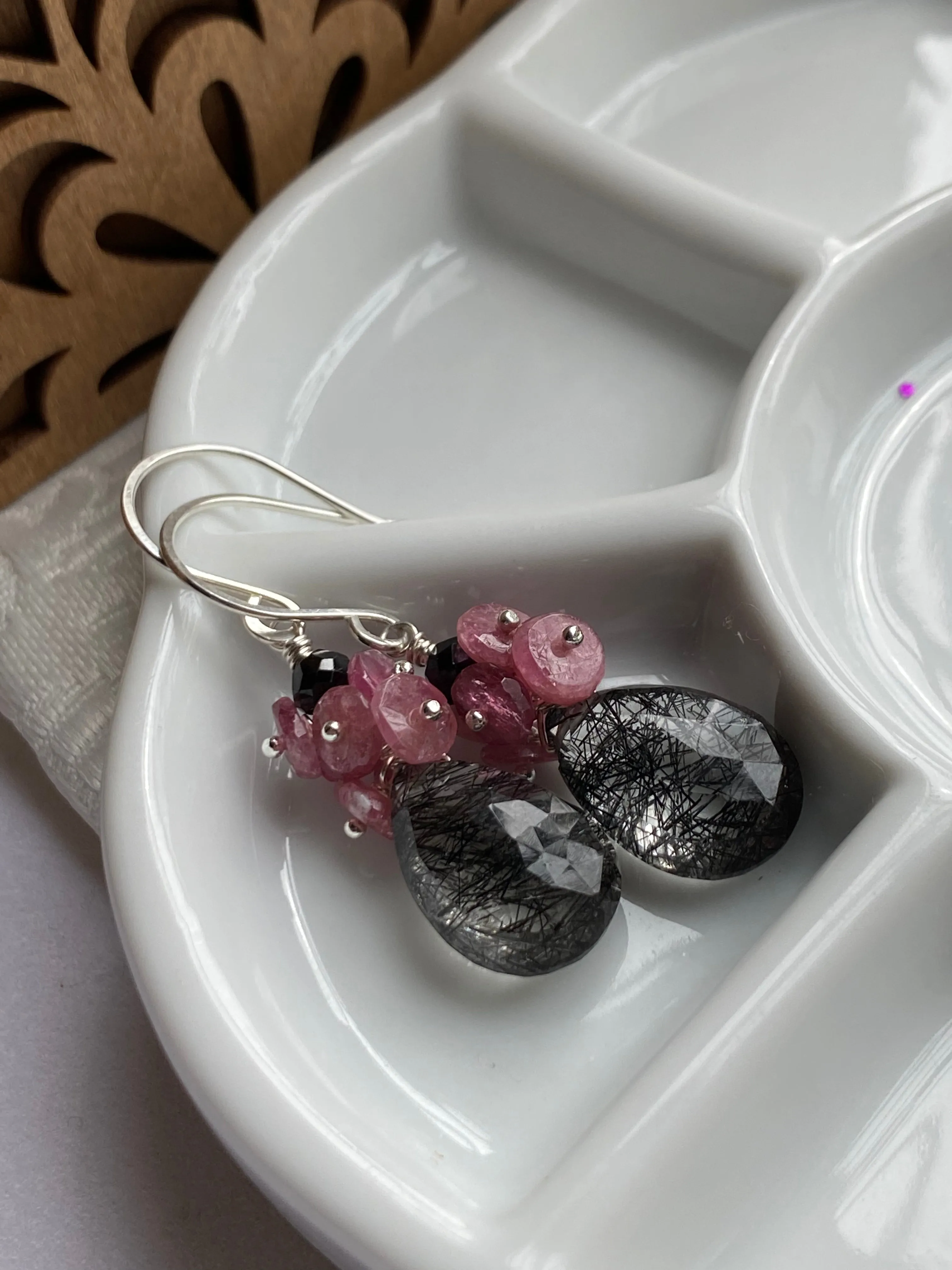 Tourmaline earrings