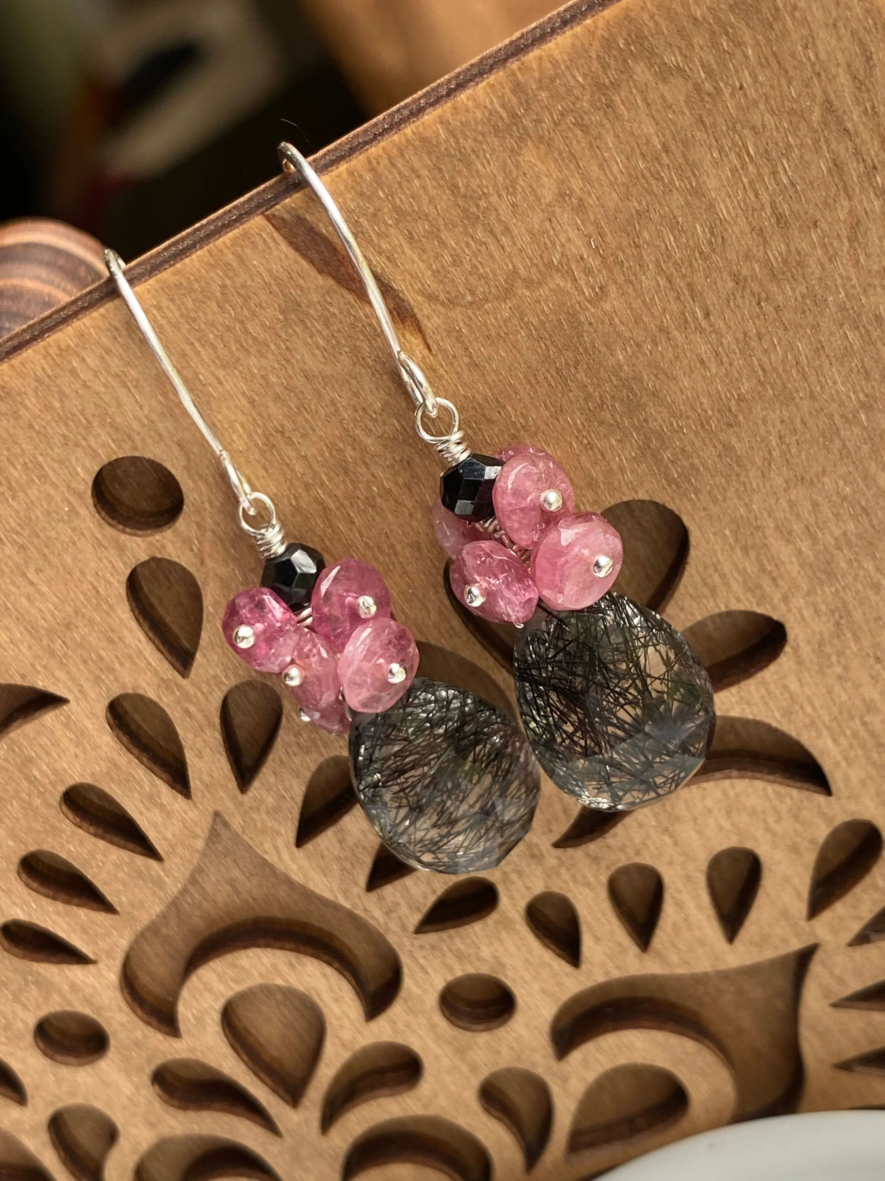 Tourmaline earrings