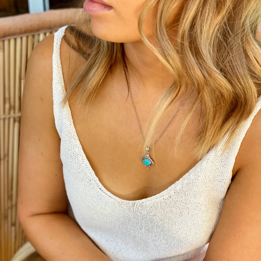 Turquoise Pendant - Ajuna