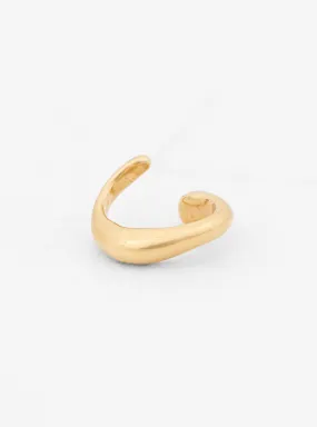 Vero Gold-Plated Bronze Ear Cuff