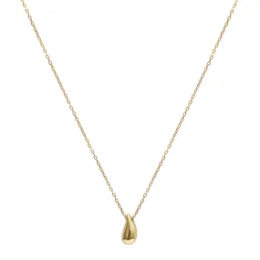 Water Drop Necklace in Gold