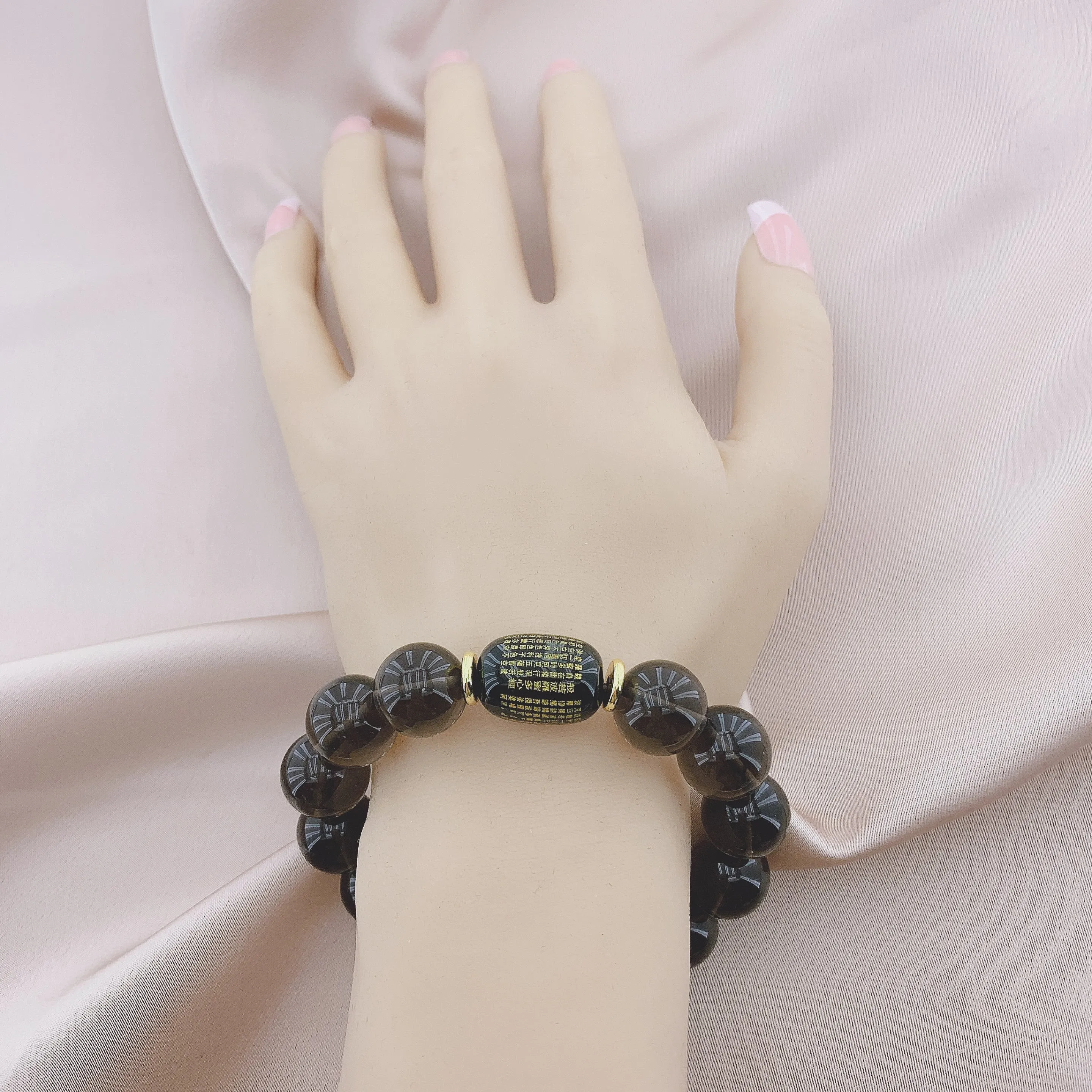 Women's Fashion Tea-coloured Crystal Beads Gemstone Bracelets