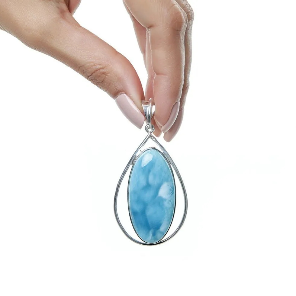 Yakup Larimar Pendant