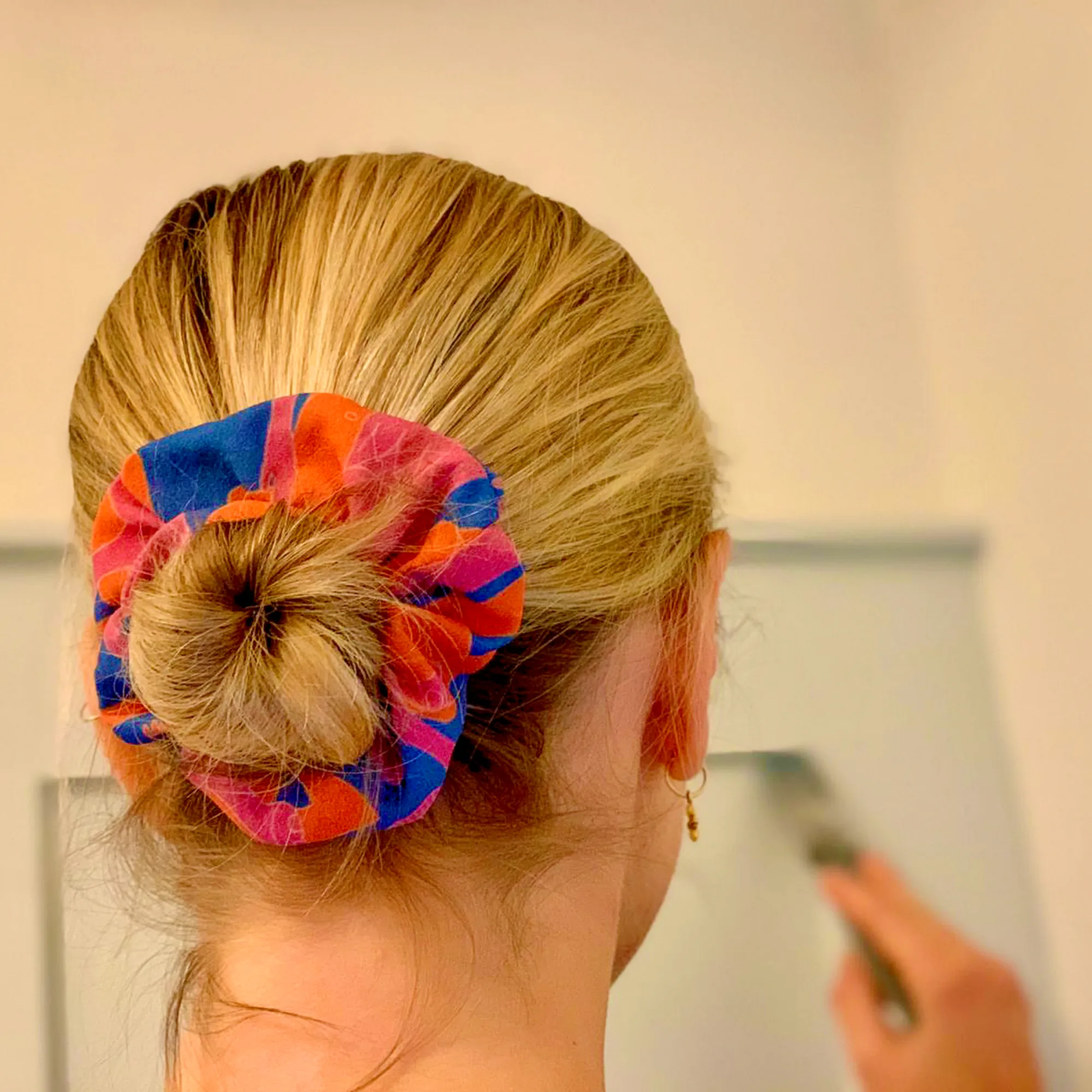 Yammy's Dancers Print Hair Scrunchie