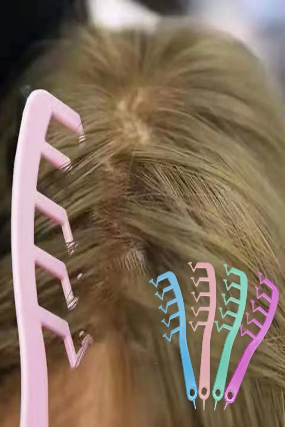 Z-shaped Hair Volumizer Comb